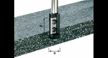 Festool HW S12 D21/30WM Keermes-kantenfrees - 491120