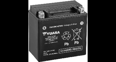 Yuasa YTX4L-BS AGM Motorbatterij 12V 3Ah 50 EN