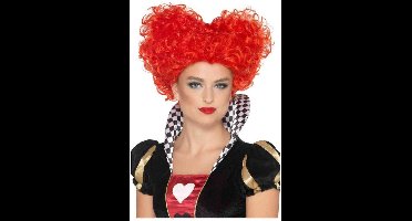 Smiffys Pruik Heart Rood