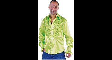 Magic By Freddy Verkleedblouse Rouches Heren Polyester Groen Mt S