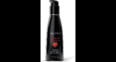 Wicked - Aqua glijmiddel aardbeien smaak 120 ml  - 120ml