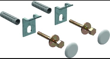 Keramag Bevestigingselement urinoir - 551075000