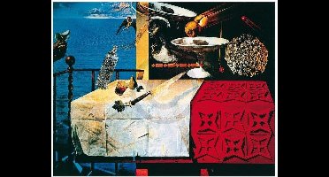 Kunstdruk Salvador Dali - Natura morte vivente 80x60cm