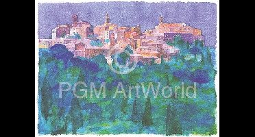 Kunstdruk Ralf Westphal - Montepulciano / Toskana 90x70cm