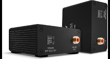 LINDY 70456 Audio-extender Toslink, Digital-Audio (coaxial) via netwerkkabel RJ45 150 m