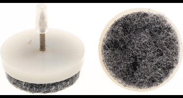 Verlofix Viltnagel Diameter 24mm Nylon Wit 16 Stuks