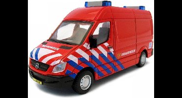 Bburago MERCEDES BENZ SPRINTER BRANDWEER NL rood/wit/blauw schaalmodel 1:50