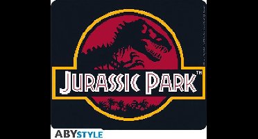 Jurassic Park Muismat Pixel Logo