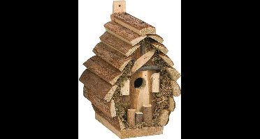 Flamingo Rondo Vogelhuisje - Bruin - Ø32 mm