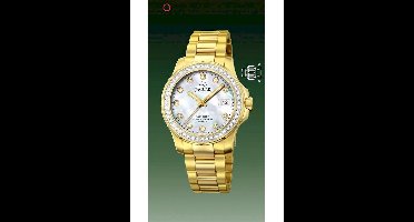 Jaguar Executive Diver Ladies Horloge - Jaguar dames horloge - Goud - diameter 34.5 mm - roestvrij staal