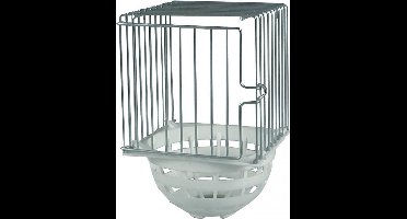 Duvo+ Nestkast metaal met plastic 10x11x16cm