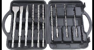 Westfalia Boor- en beitelset SDS Plus 10 stuks