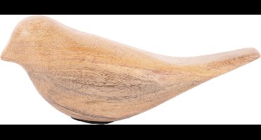 Present Time Statue vogel 10x21cm mango hout