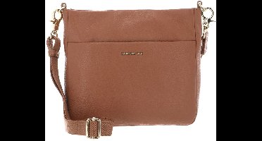 MANDARINA DUCK Leren schoudertas Mellow Leather Crossover Bag Pecan Nut Lichtbruin