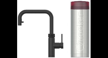 Quooker Flex Square met PRO3 boiler 3-in-1 kokend water kraan zwart