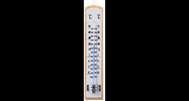 Orion - Houten Buitenthermometer - 21 cm - Klassiek Design