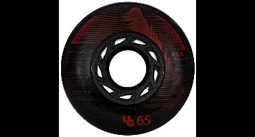 Undercover Wheels Cosmic Signal 4 Unis Schaatswielen Transparant 65 mm