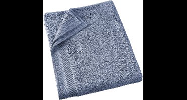 De Witte Lietaer Badlaken Contessa, Stone Blue - 100 x 150 cm - Katoen