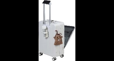 24 inch Hardschalen Spinner Koffer met USB-C Oplaadpoort en Bekerhouder