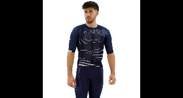 Castelli Climber´s 4.0 Korte Mouw Wielertrui Blauw 3XL Man