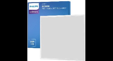Voordeelpak 4x Philips LED Paneel Ledinaire RC065B 28W 3400lm - 830-835-840 CCT | 60x60cm - UGR <19.
