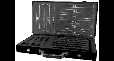 TERRAX by RUKO Spiralbohrer-Satz DIN 345 Typ N, HSS-G - 10 tlg. (...