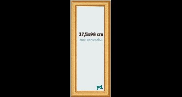 Your Decoration - Fotolijst 37,5x98 cm - MDF - Goud Mat - Lazio