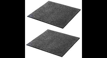 Set van 2 antislip anti-vibratiematten voor wasmachines en drogers