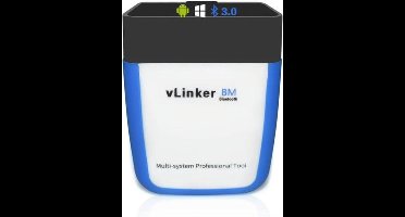 vLinker BM OBD2 Bluetooth Codelezer, OBDII Scan gereedschap voor Android & Windows - Gemaakt voor BimmerCode (Niet iOS)