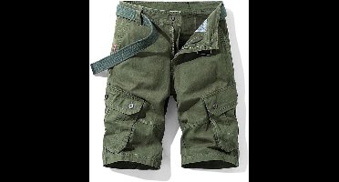 Vintage Cargo Shorts voor Heren - Klassiek Fit Zomer Chino Shorts