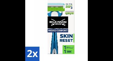 Wilkinson - Navulmesjes - Hydro Comfort Skin Reset - Hydraterend - 1 mesje - Voordeelverpakking - 2 stuks