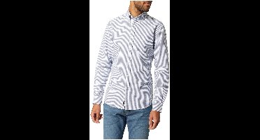 Pierre Cardin overhemd streep button down