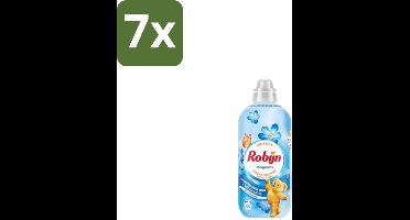 Robijn – Wasverzachter – Morgenfris – 1,1 L - Bulkverpakking - 7 stuks
