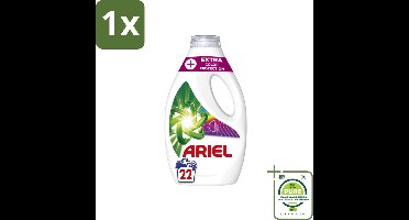 1 x Ariel – Vloeibaar Wasmiddel – Extra Color Protection – 990 ml – 22 wasbeurten - Kleurbehoud Wasmiddel - Vloeibaar Wasmiddel Kleur - Wasmiddel Voor Gekleurd Was - Kleurvervaging Voorkomen - Wasmiddel Voor Donkere Kleding