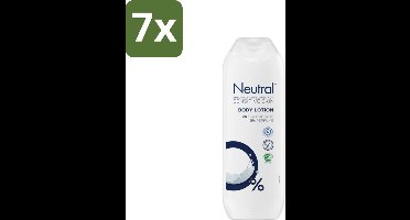 Neutral - Bodylotion - Gevoelige Huid - 0% Kleurstof & Parfum - 250 ml - Bulkverpakking - 7 stuks