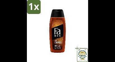 1 x Fa Men - Douchegel - Rood Cederhout - Houtachtige Geur - Verzorgend - 250 ml- Douchegel Mannen - Cederhout Geur - Houtachtige Geur - Verzorgende Douchegel - Huid Verzorging