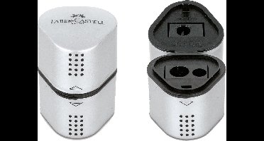 Puntenslijper 3in1 voor Potloden en Kleurpotloden - 2 Stuks met Ergonomisch Ontwerp