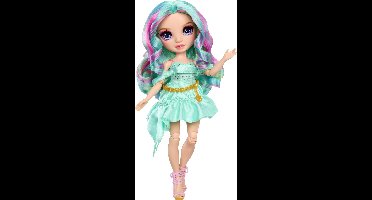 Rainbow High Be Dazzling-modepoppen - Céline Turquoise (groenblauw) met bedazzle-tool en glinsterende strass-steentjes