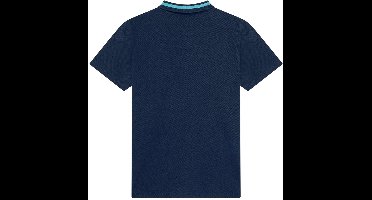 Manchester City Polo Heren - Maat L - Lifestyle - Poloshirt voor Volwassenen - Donkerblauw - Man City Fanmerchandise