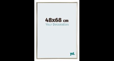 Your Decoration - Puzzellijst 48x68 cm - Champagne - Puzzellijst 500-1000 stukjes - Kunststof Fotolijst - Annecy