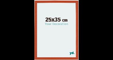 Your Decoration - Puzzellijst 25x35 cm - Oranje - Puzzellijst 500-1000 stukjes - MDF Fotolijst - Mura