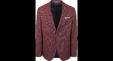 Suitable Colbert Leek Structure Bordeaux - Maat 50 - Heren blazer