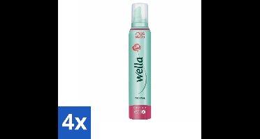 Wella Ultra Sterk Haarmousse 200 ml - Voordeelverpakking - 4 stuks