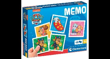 Clementoni - Memory voor kinderen - Paw Patrol - 48 Kaarten - Memory spel - Educatief Speelgoed - Vanaf 4 jaar