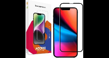 Accezz Screen Protector - Geschikt voor Apple iPhone 14 Plus / 13 Pro Max - Gehard Glass Full Cover
