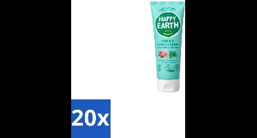 Happy Earth – Handcrème – 100% Natuurlijk – 75 ml - Bulkverpakking - 20 stuks
