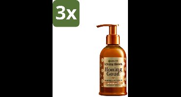 Garnier - Loving Blends Honing Goud - Herstellend Haarserum - Beschadigd & Breekbaar Haar - 115 ml - Bulkverpakking - 3 stuks