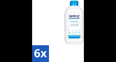 Sanicur – Bad & Douchegel – Original – 1000 ml - Voordeelverpakking - 6 stuks