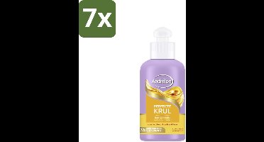 7 x Andrélon – Leave-In Crème – Perfecte Krul – 200 ml - Krullen Verzorging - Pluisvrij Haar - Krullen Definieer - Krullen Veilig - Krullen Verzorging Crème