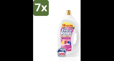 Frisse Reus - Vloeibaar Wasmiddel - Orchidee - Gekleurde Was - 65 Wasbeurten - Bulkverpakking - 7 stuks